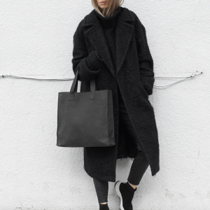 XL shopper · leather