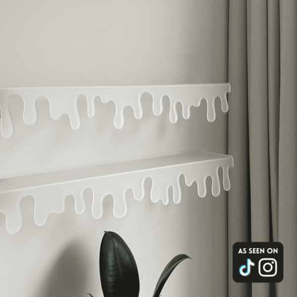 drippy shelves clear matte