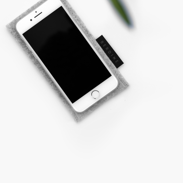 wool felt phone case