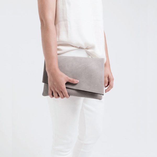 Foldable clutch · leather - Afbeelding 10