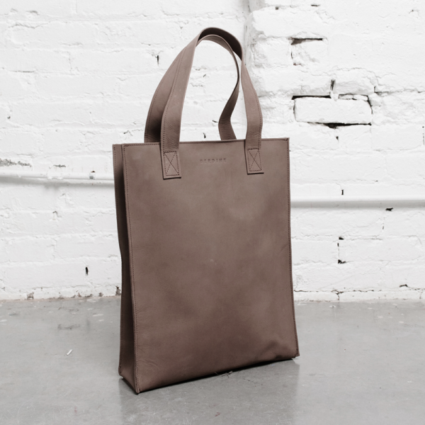 Shopper · leather